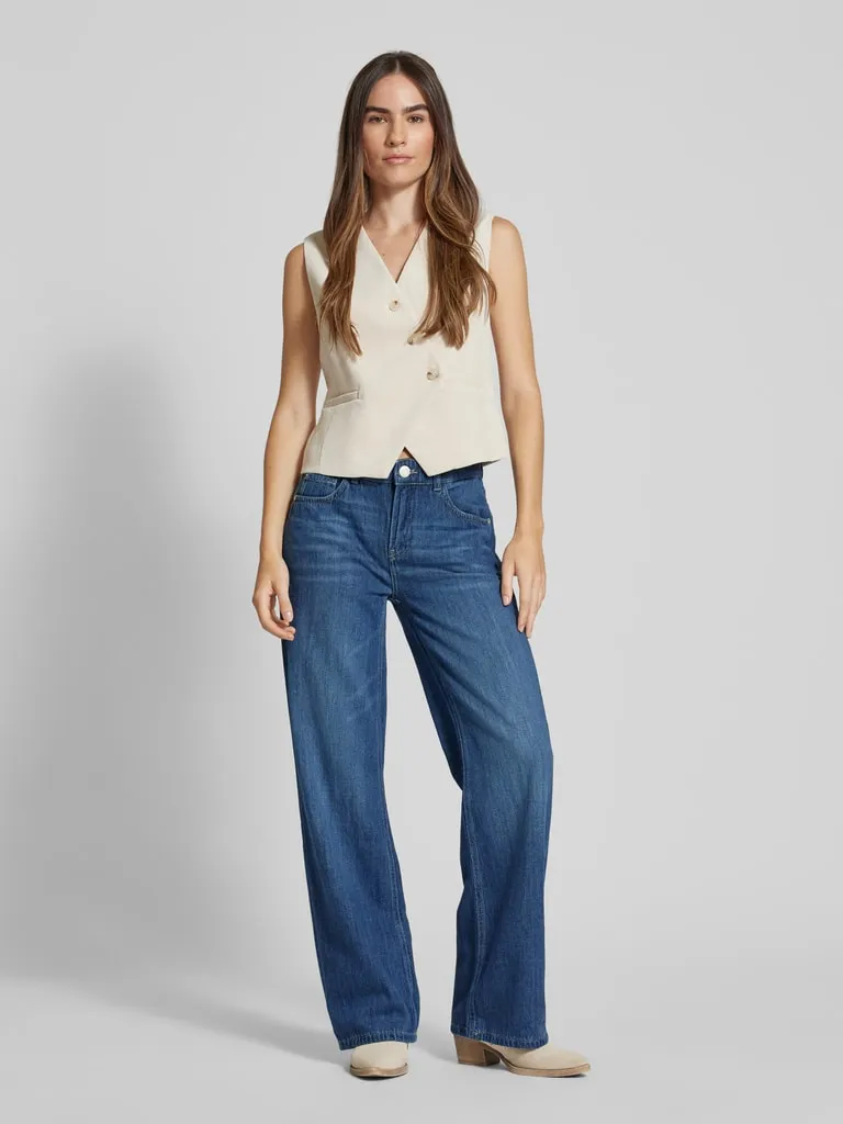 OPUS Regular Fit Jeans mit Eingrifftaschen Modell 'Maudea' (jeansblau) online kaufen
