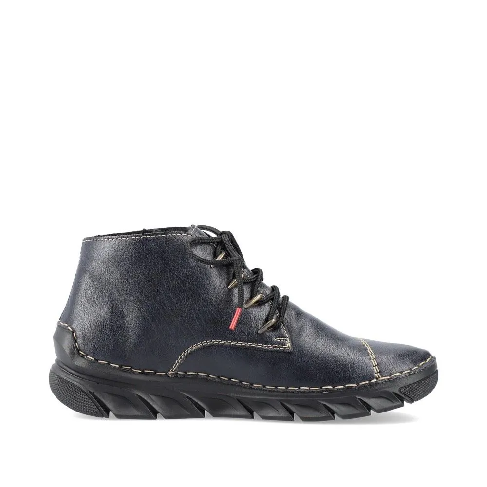 Rieker Schnürschuh blau S24 55002-14